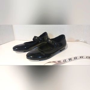 Freestyle a Danskin Company Black Patent Tap shoes  sz‎ 1